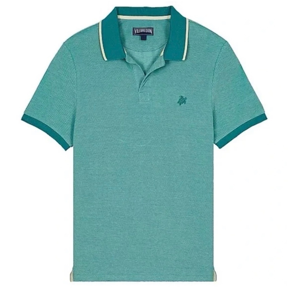 Vilebrequin Men's Green Polo Shirt Size Large GUC